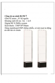 Cổng từ chống trộm giành cho shop trời trang, quần áo