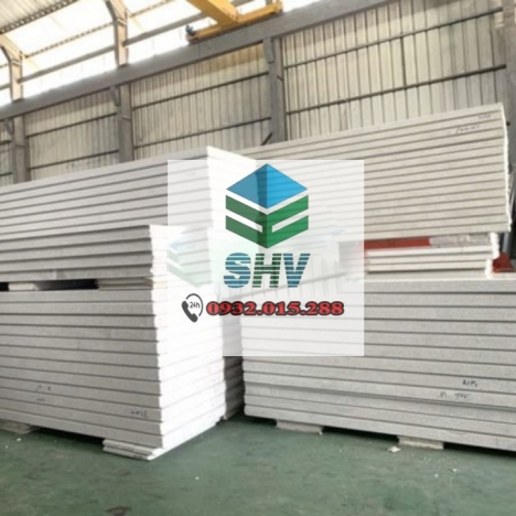 Tấm Panel Eps làm vách ngăncách nhiệt, cách âm