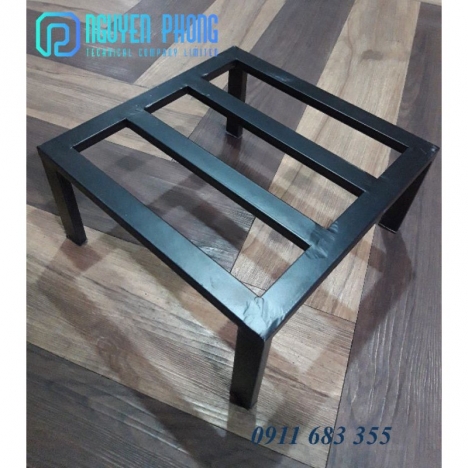 Ghế sắt đôn kê chân chậu cây cảnh, sắt hộp chắc chắn, sơn tĩnh điện bền màu, vừa túi tiền, decor nhà