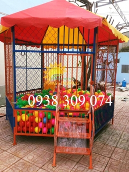 Nhà banh nhựa, nhà bóng cho bé giá rẻ tại TPHCM