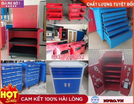 Tủ đựng đồ nghề 3 ngăn 1 ngăn kéo