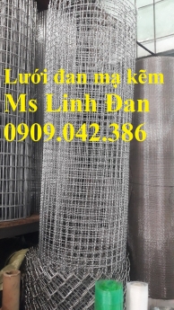 lưới thép đan mạ kẽm, lưới đan mạ kẽm, lưới thép đan,