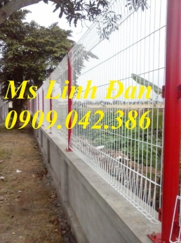 lưới thép hàng rào sơn tĩnh điện, hàng rào lưới thép sơn tĩnh điện,