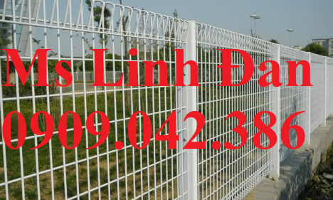 lưới thép hàng rào sơn tĩnh điện, hàng rào lưới thép sơn tĩnh điện,