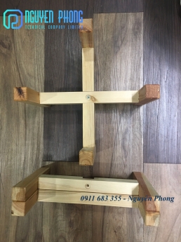 Đôn gỗ đỡ chậu cây, chậu hoa, kệ gỗ trang trí an toàn, tiện lợi đẹp, decor đơn giản, hàng có sẵn