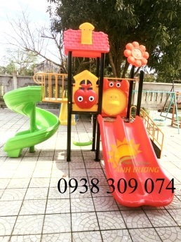 Hơn 20 mẫu bộ cầu trượt liên hoàn mầm non tại TPHCM