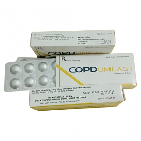Thuốc Copdumilast – Công dụng – Giá bán