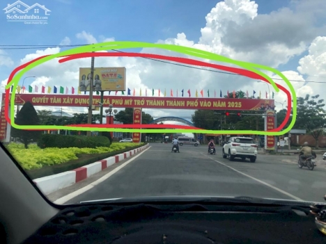 Đất sổ hồng riêng ngay ở đường vào cảng Cái Mép, sát KCN Phú Mỹ 3, cách QL51 200m, dân cư hiện hữu