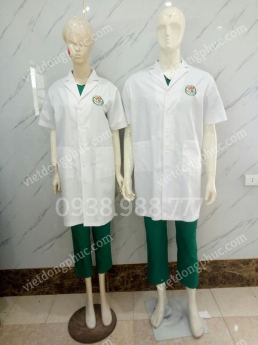 Địa chỉ may quần áo bác sĩ chất liệu tốt và mẫu mã đẹp
