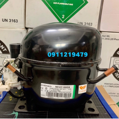 cung cấp block Embraco 3/4hp NEU 2168GK cho tủ lạnh