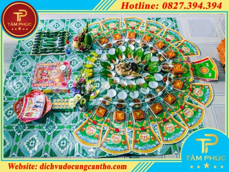 Mâm cúng đầy tháng cho bé gái, mâm cúng mụ cho bé gái