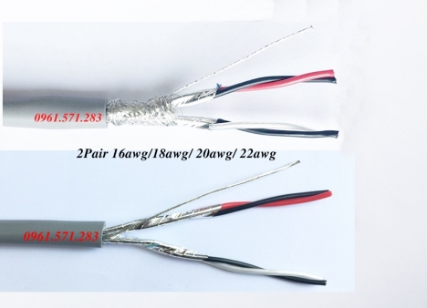 Cáp tín hiệu vặn xoắn 2x2x1 giá rẻ tại Hà Nội