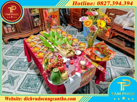 Mâm cúng đầy tháng cho bé gái, mâm cúng mụ cho bé gái