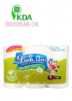 Giấy vệ sinh Linh an giá tốt, bảng giá giấy Linh An các loại