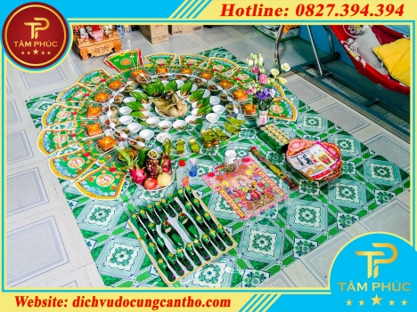 Mâm cúng đầy tháng cho bé gái, mâm cúng mụ cho bé gái