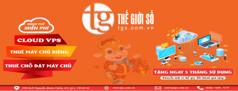 Tặng đến 03 tháng khi sử dụng dịch vụ Thuê chỗ đặt máy chủ (Colocation Server) tại Thế Giới Số