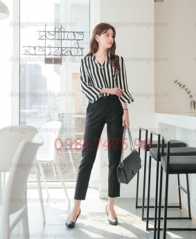 Xưởng nhận may quần tây nữ đồng phục đẹp, đón đầu xu hướng thời trang