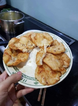 Bán chả mực giã tay hà nội