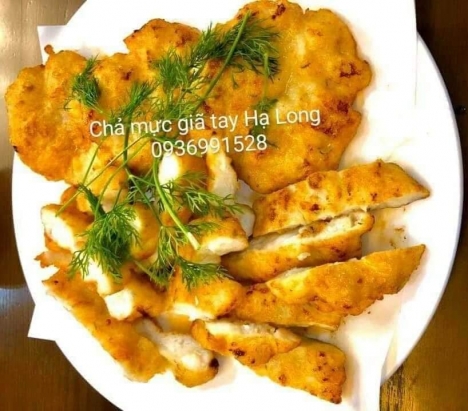 Bán chả mực giã tay hà nội