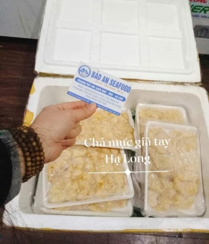 Bán chả mực giã tay hà nội