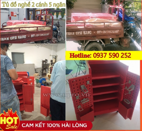 Tủ đựng dụng cụ 5 ngăn 2 cánh