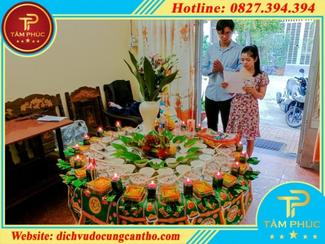 Chuẩn bị cúng đầy tháng, thôi nôi cho bé