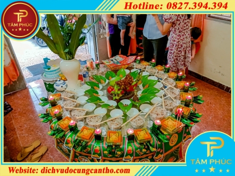 Chuẩn bị cúng đầy tháng, thôi nôi cho bé