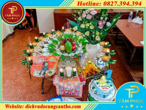 Chuẩn bị cúng đầy tháng, thôi nôi cho bé