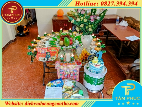 Chuẩn bị cúng đầy tháng, thôi nôi cho bé