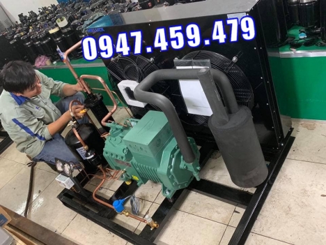 0911219479 cụm máy nén lạnh Bitzer 12hp 4NES-12 tại Khánh Hòa