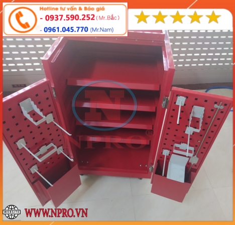 Tủ đựng dụng cụ 5 ngăn 2 cánh