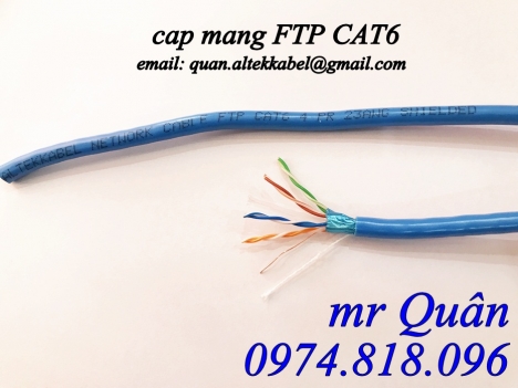 Cáp mạng Cat6, Utp6, Ftp6 – Altek Kabel