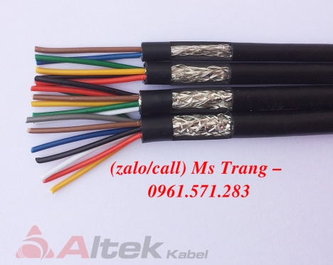 Dây cáp tín hiệu 6 lõi có chống nhiễu tiết diện 24awg