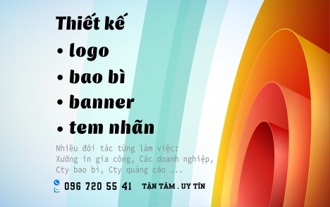 Thiết kế Logo . Banner. Bao bì. tem nhãn . Flyer ...