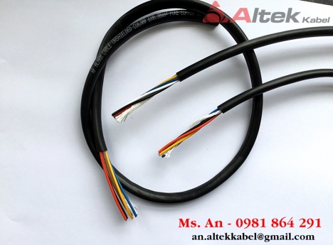 Cáp tín hiệu vặn xoắn chống nhiễu: Cáp awg 18 1pr, cáp awg 22 2 pr
