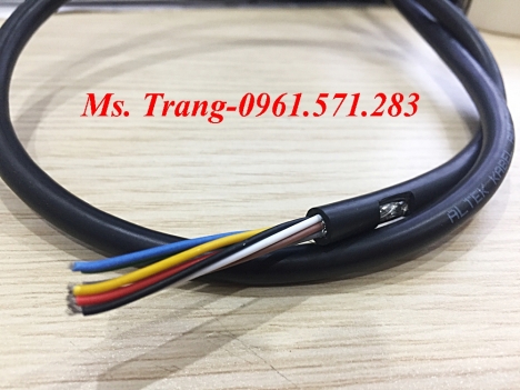 Dây cáp tín hiệu 6 lõi có chống nhiễu tiết diện 24awg
