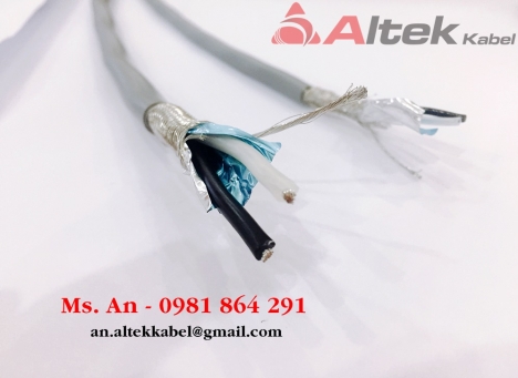 Cáp tín hiệu vặn xoắn chống nhiễu: Cáp awg 18 1pr, cáp awg 22 2 pr