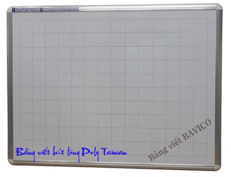 Bảng trắng Polytaiwan KT 100x120cm - 0903 083 885