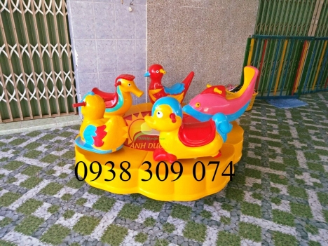 20 mẫu đu quay cho bé mầm non, mâm quay ngoài trời giá rẻ