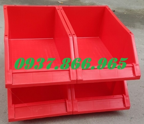 Khay đựng ốc vít, kệ dụng cụ xếp tầng, khay nhựa công nghiệp