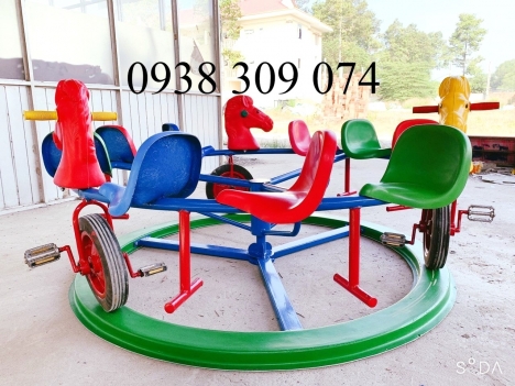 20 mẫu đu quay cho bé mầm non, mâm quay ngoài trời giá rẻ