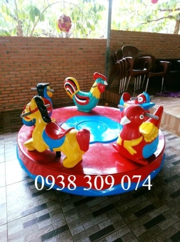 20 mẫu đu quay cho bé mầm non, mâm quay ngoài trời giá rẻ