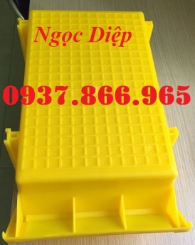 Khay đựng ốc vít, kệ dụng cụ xếp tầng, khay nhựa công nghiệp