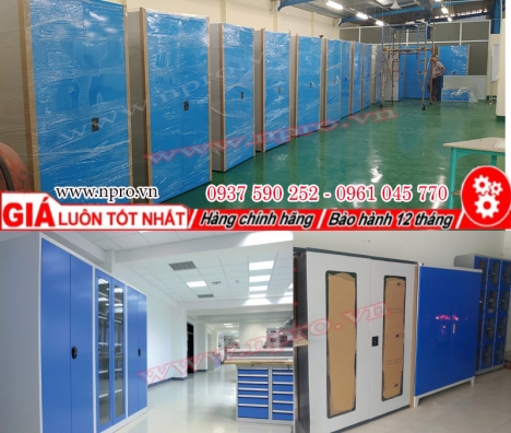 Tủ treo dụng cụ 2 cánh 3 ngăn tại HCM