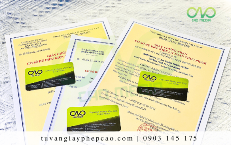 Tư vấn cơ sở nước uống đóng chai làm giấy an toàn thực phẩm tại C.A.O