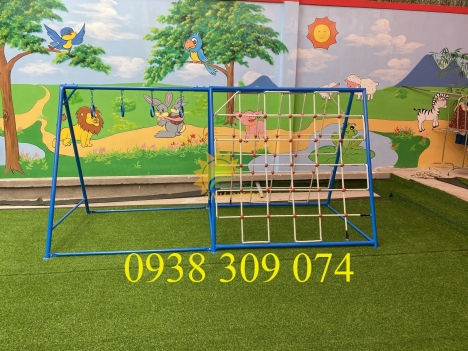 Thang leo vận động thể chất mầm non- AD