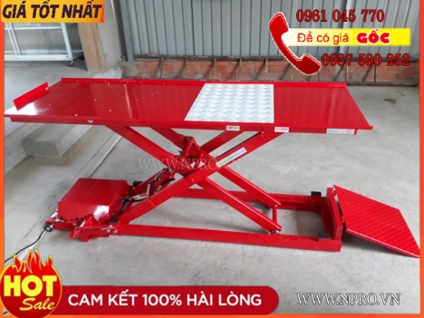 Bàn nâng xe máy điện cơ