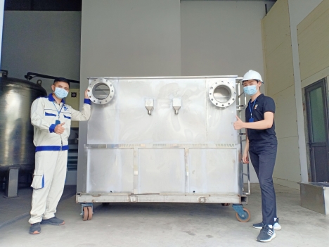 Thùng lọc mỡ, hộp bẫy mỡ, thiết bị tách dầu mỡ, bể tách mỡ công nghiệp vinacee inox 304 (đặt riêng).