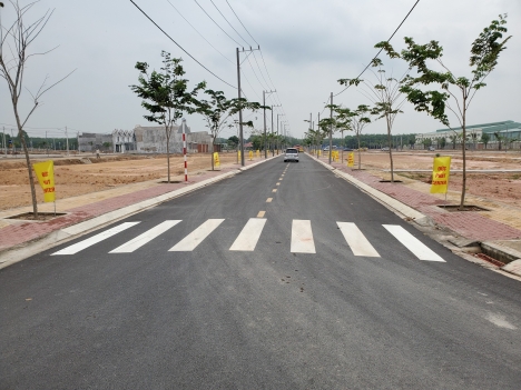 Đất hai mặt tiền Quốc Lộ ngay trung tâm hành chính Bàu Bàng