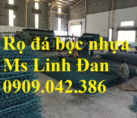 xưởng sản xuất rọ đá mạ kẽm, rọ đá mạ kẽm, rọ đá bọc nhựa,